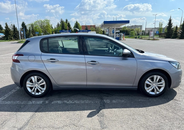 Peugeot 308 cena 42500 przebieg: 115000, rok produkcji 2017 z Radom małe 407